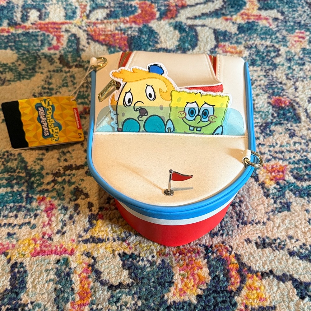 Loungefly SpongeBob SquarePants Kids Boat Crossbody Bag